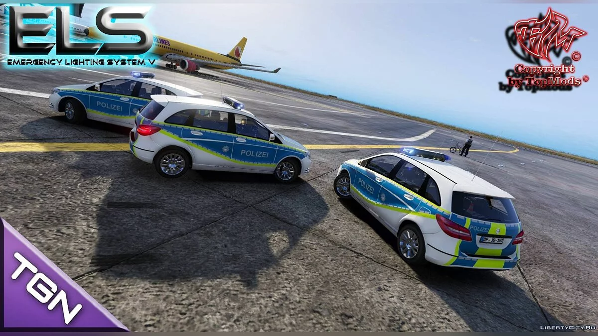 Mercedes-Benz B Klasse Bundespolizei / GTA 5