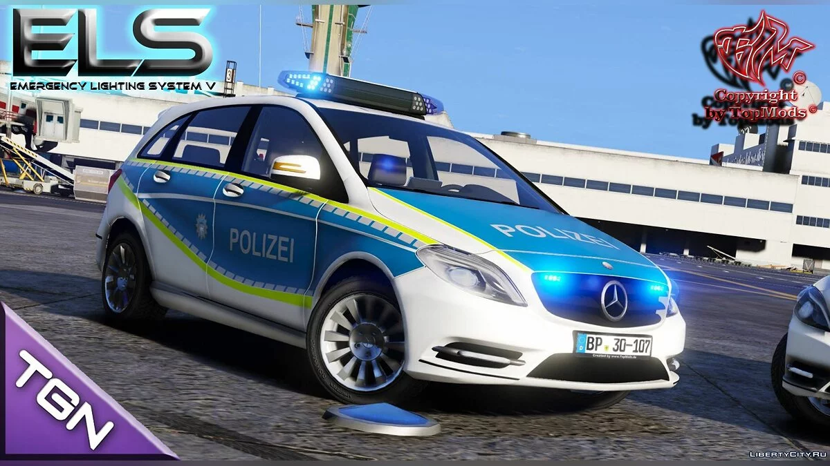 Mercedes-Benz B Klasse Bundespolizei / GTA 5