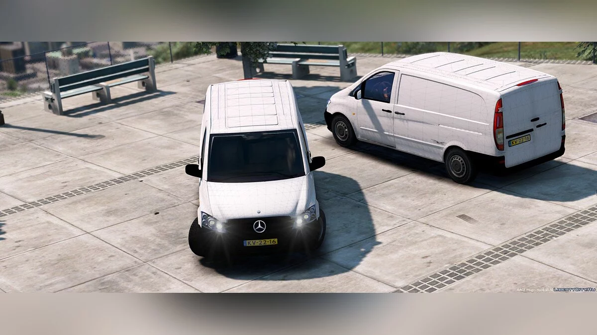 Mercedes-Benz Vito [Unlocked] 1.1 / GTA 5