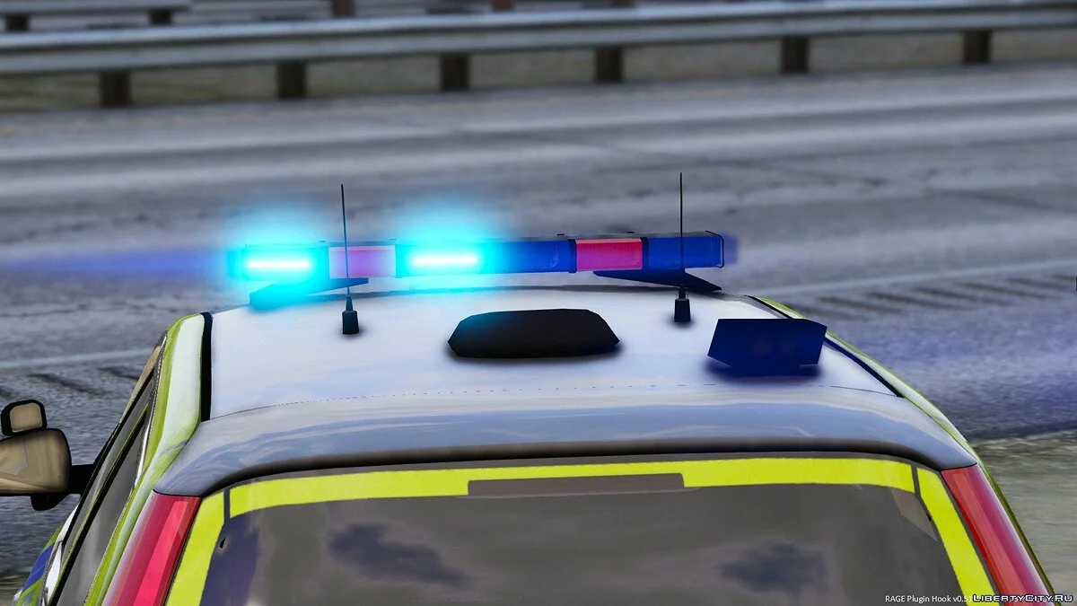 Met Police Volvo V70 [ELS] 1.0 / GTA 5