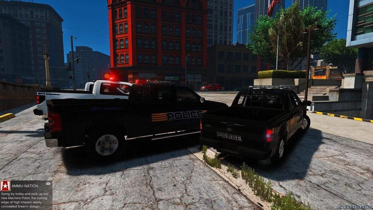 Pickups Police Pack [ELS] 1.0 / GTA 5