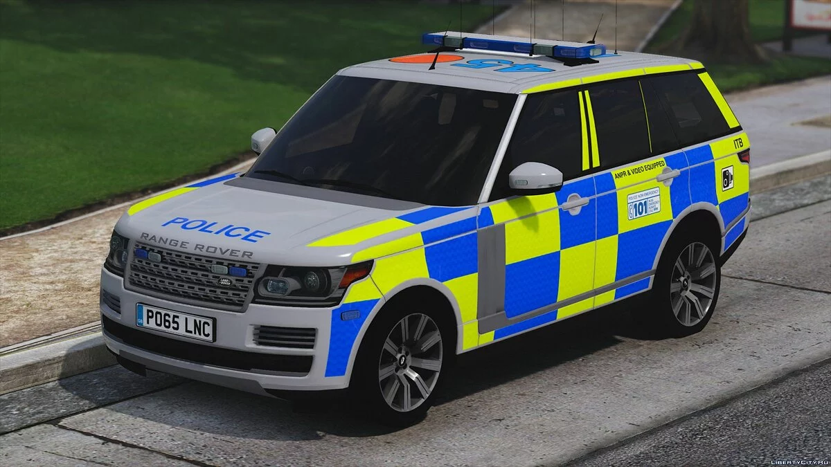 Police Range Rover Vogue [ELS] [FINAL] / GTA 5