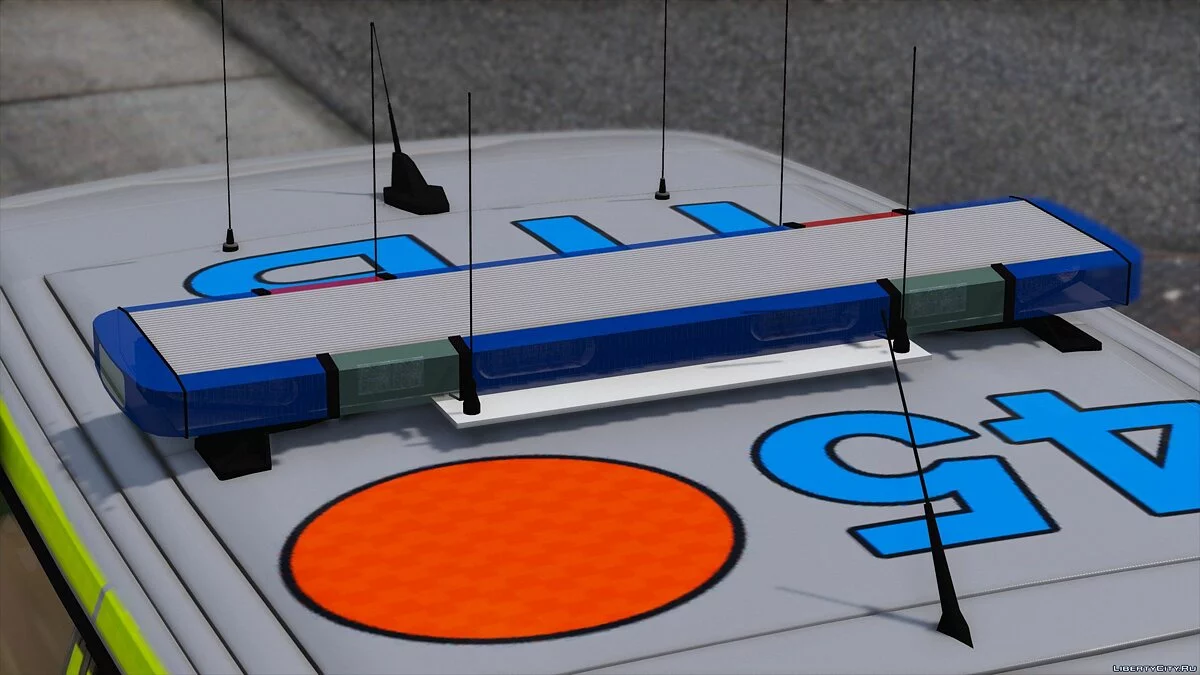 Police Range Rover Vogue [ELS] [FINAL] / GTA 5