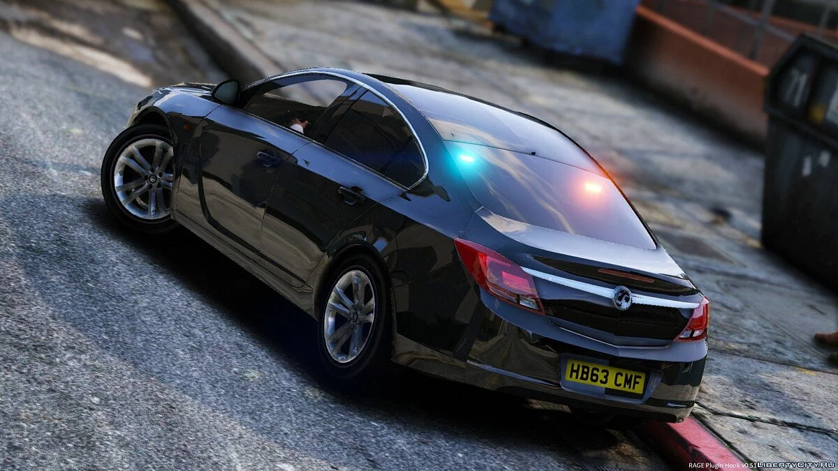 Unmarked Vauxhall Insignia [ELS] 1.0 / GTA 5