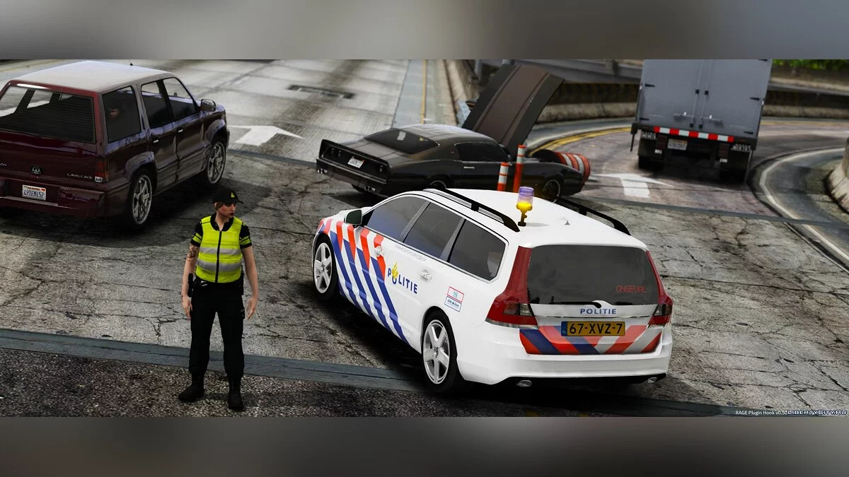 Volvo V70 Politie 1.1 / GTA 5