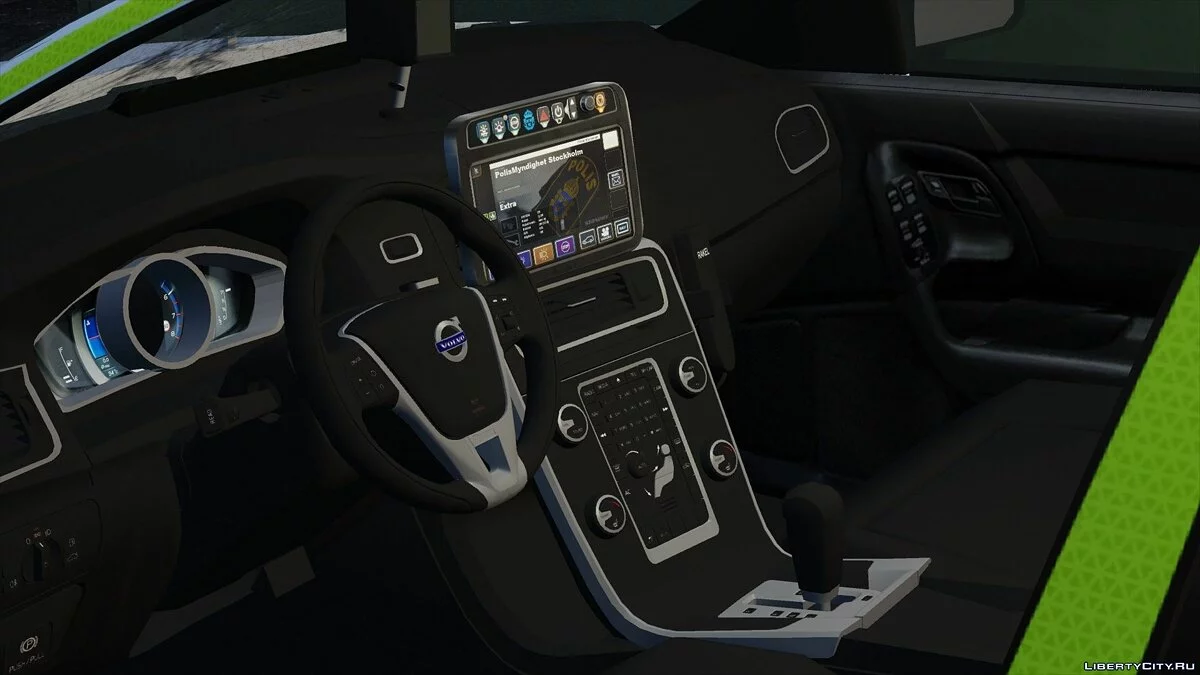 2016 Volvo XC70 Swedish Police [ELS] 1.1 / GTA 5