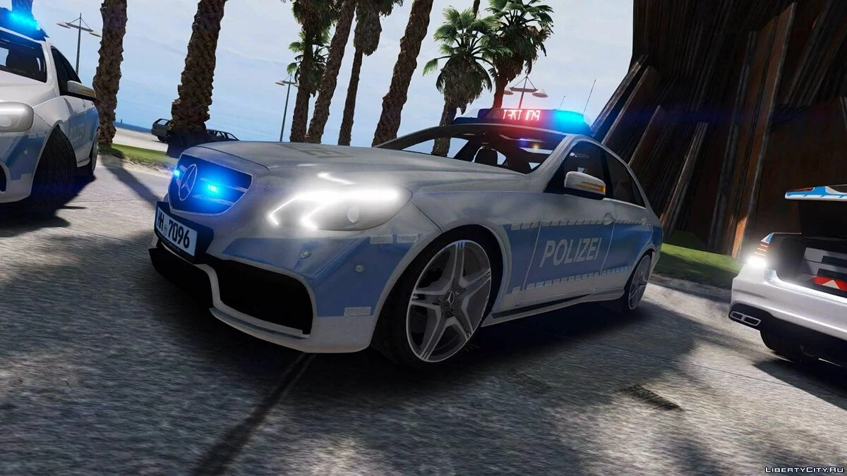 Mercedes-Benz E-klasse Limousine Polizei Hamburg [ELS] / GTA 5