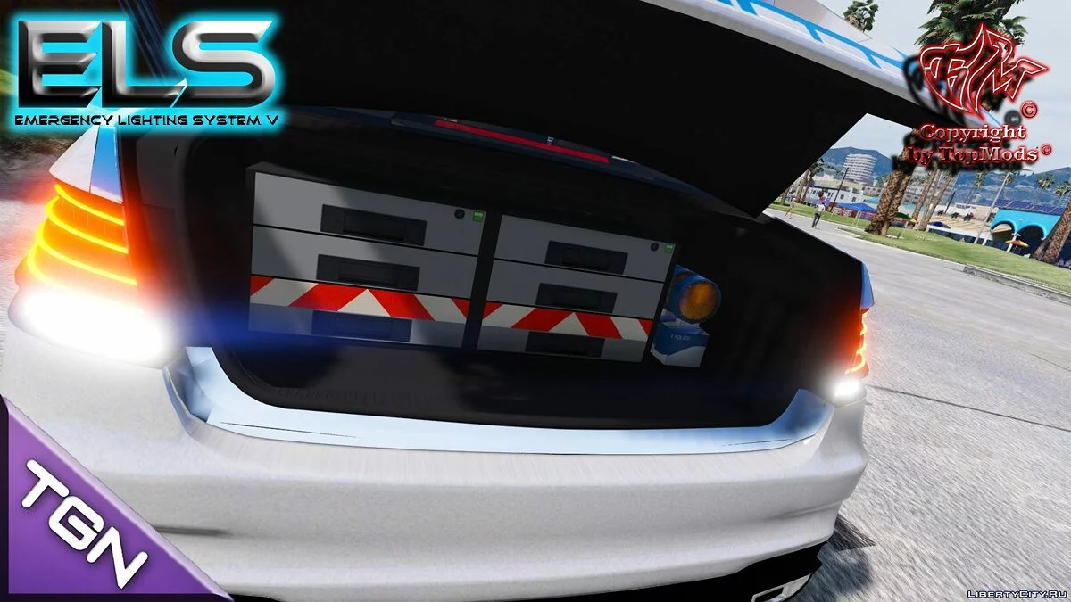 Mercedes-Benz E-klasse Limousine Polizei Hamburg [ELS] / GTA 5