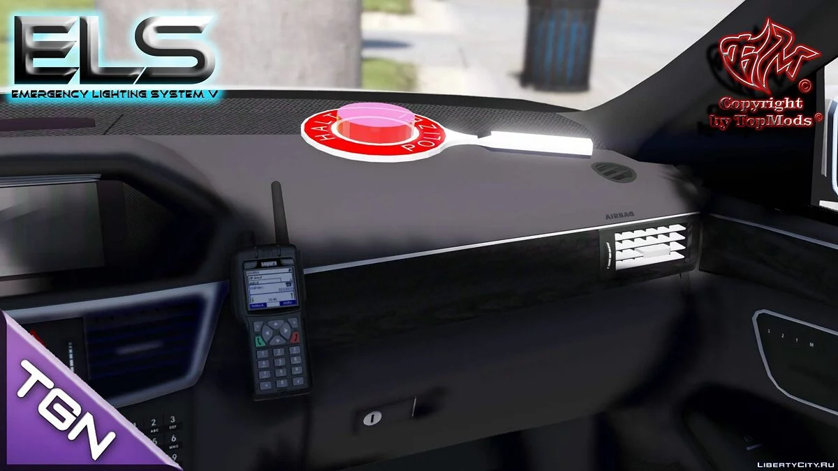 Mercedes-Benz E-klasse Limousine Polizei Hamburg [ELS] / GTA 5