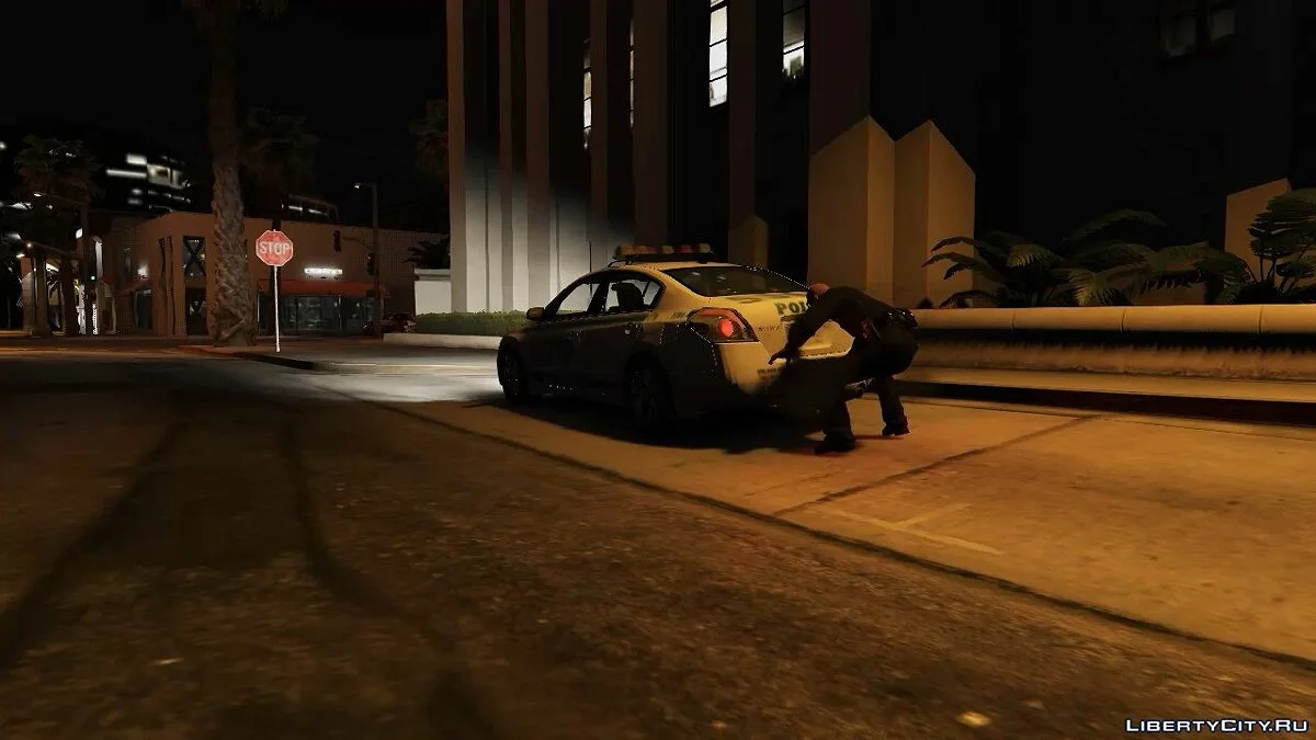 Nissan Altima Hybrid NYPD [ELS] 1.0 / GTA 5