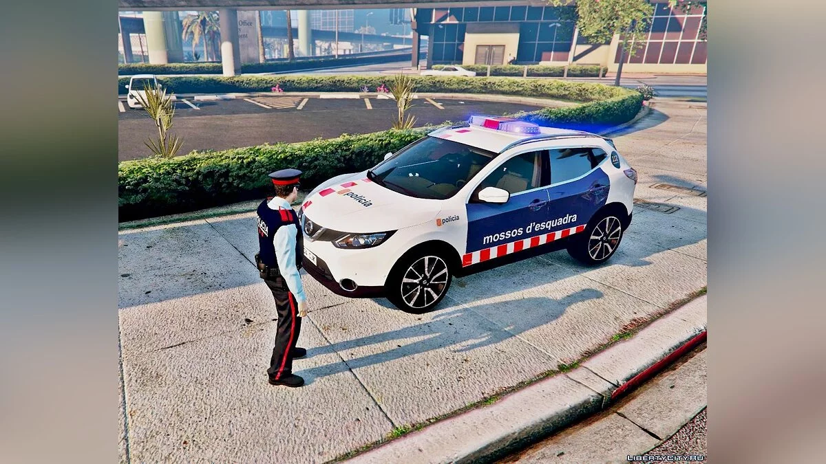 Nissan Qashqai | Mossos d'Esquadra 1.0 / GTA 5