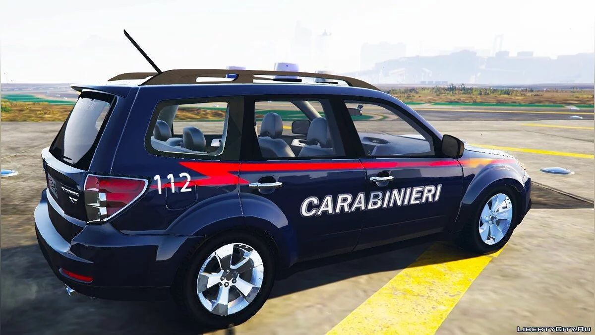 Subaru Forester Carabinieri 2.0 / GTA 5