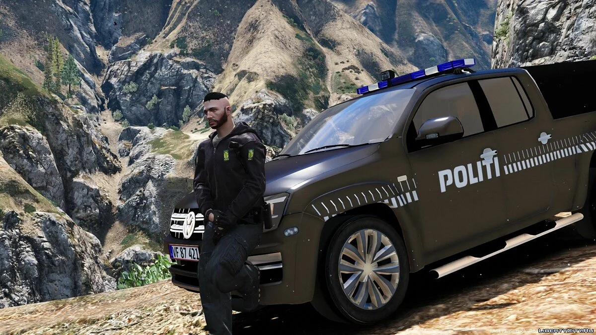 Volkswagen Amarok - Danish Police [ELS] & Lifeguard 1.0 / GTA 5