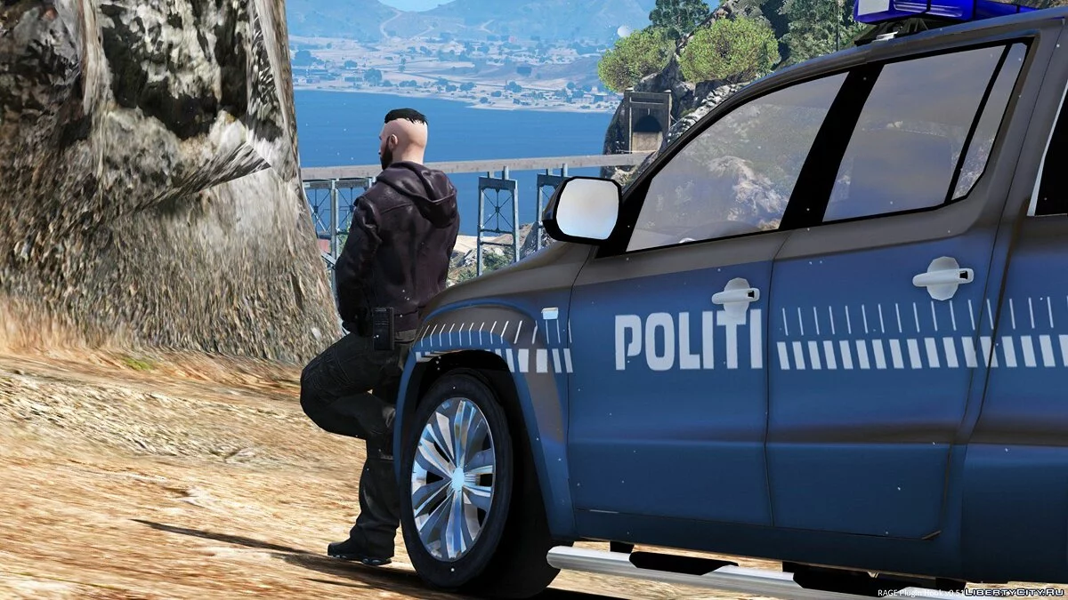 Volkswagen Amarok - Danish Police [ELS] & Lifeguard 1.0 / GTA 5