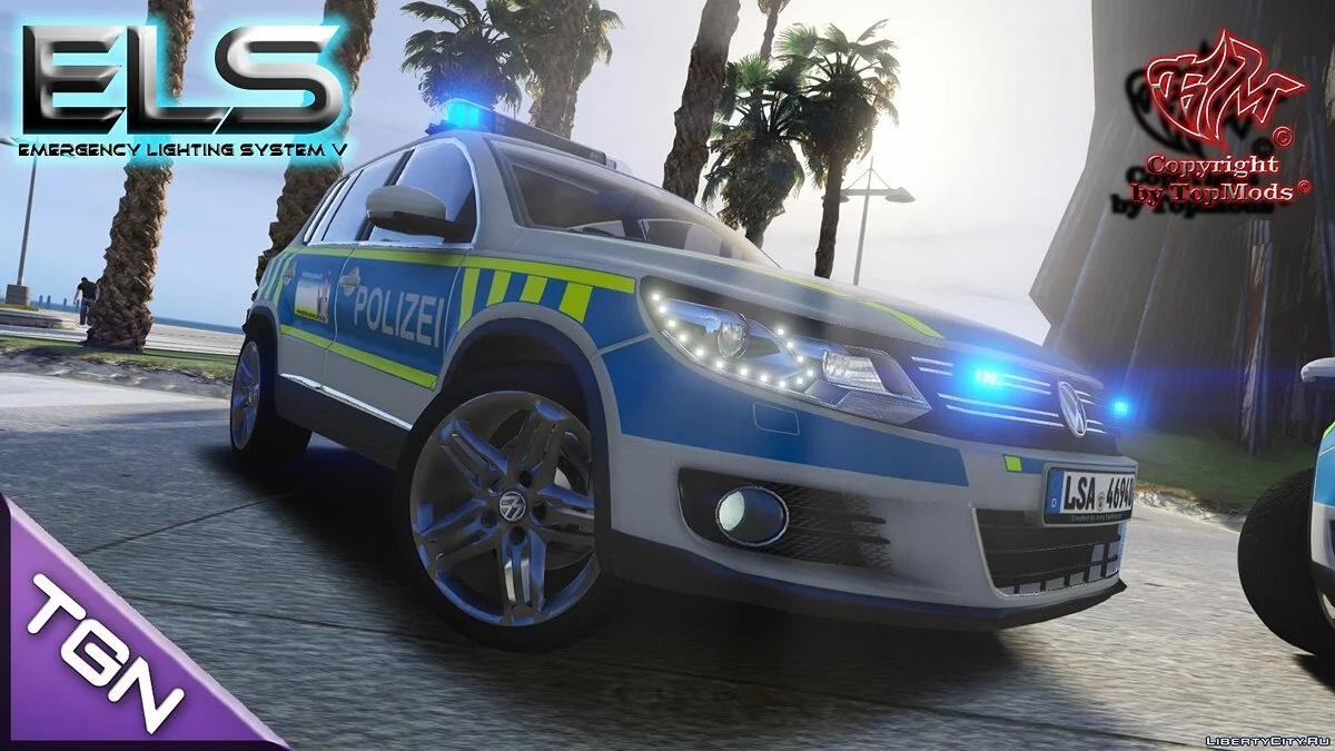 Volkswagen Tiguan Polizei LSA / GTA 5