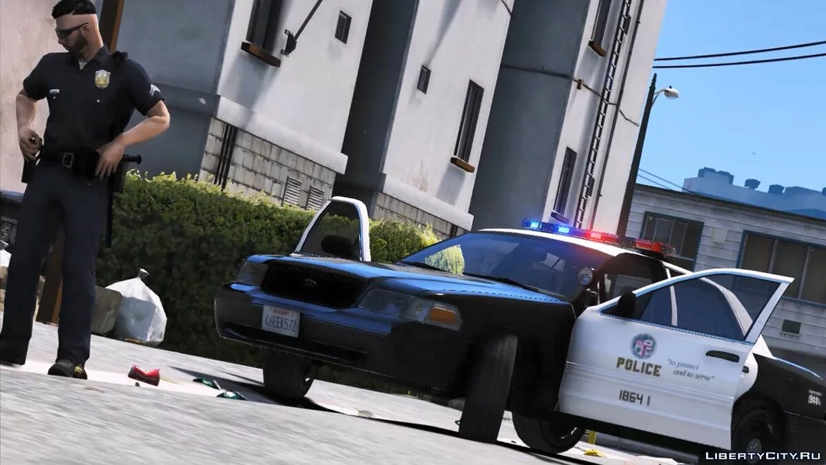 2006 Crown Victoria LAPD (SouthLAnd CVPI) [ELS] 1.0 / GTA 5