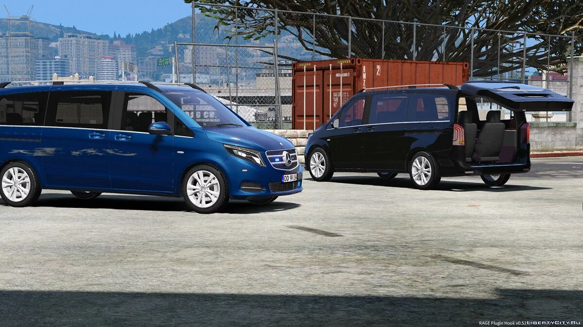 2016 Mercedes v250 - Unmarked Danish Police [ELS] [BETA] / GTA 5