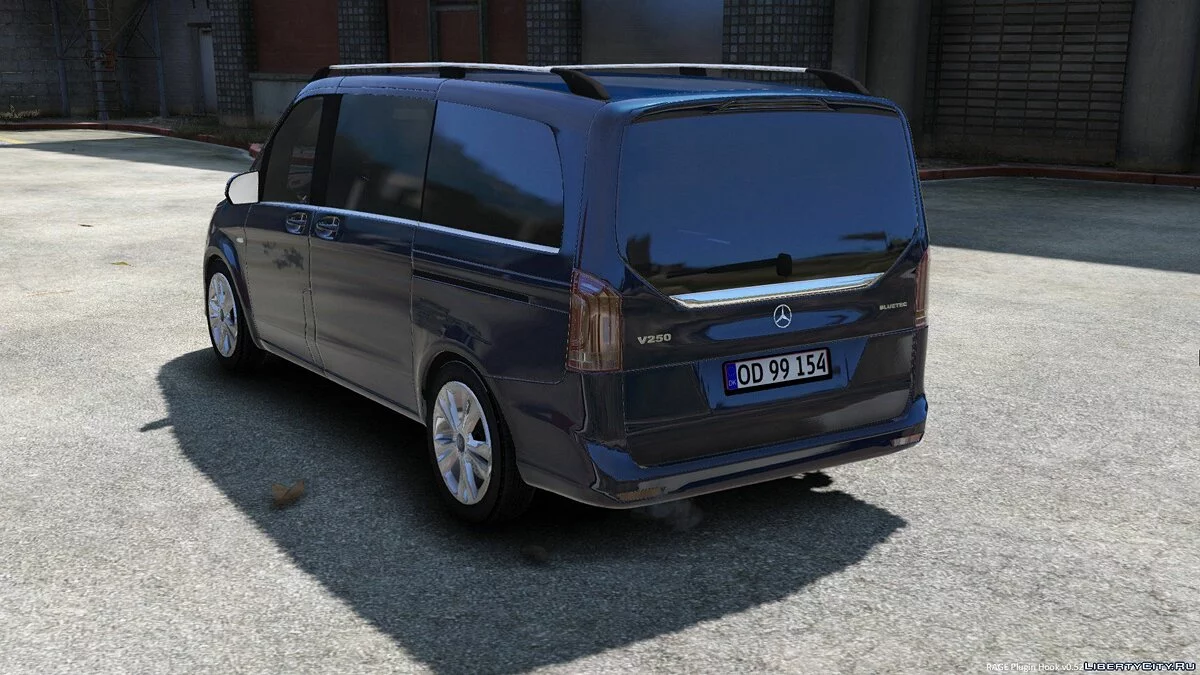 2016 Mercedes v250 - Unmarked Danish Police [ELS] [BETA] / GTA 5