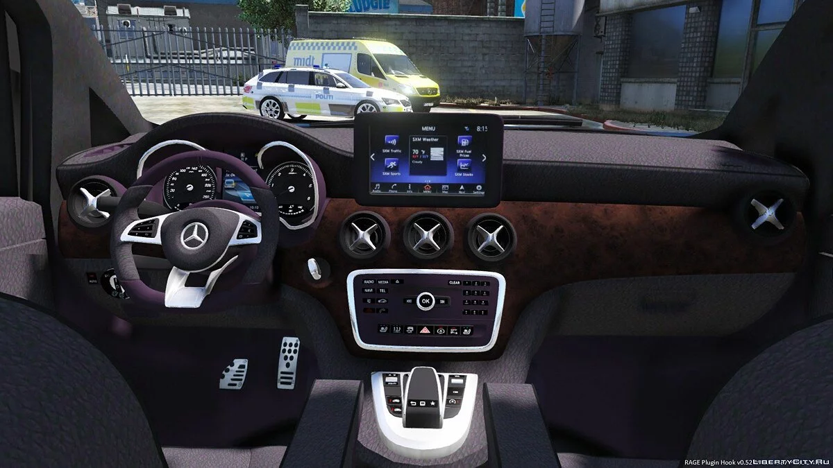 2016 Mercedes v250 - Unmarked Danish Police [ELS] [BETA] / GTA 5