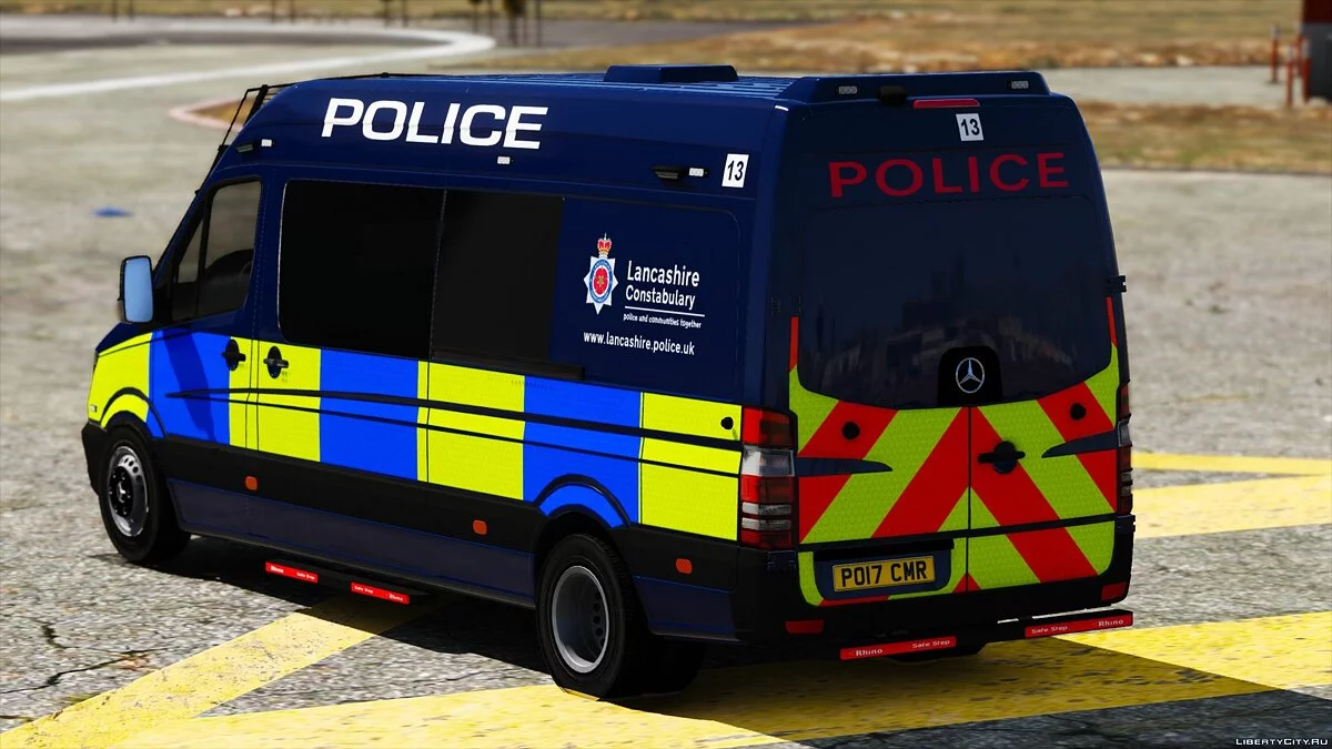 2017 Lancashire Police Mercedes Sprinter [ELS] 1.0 / GTA 5