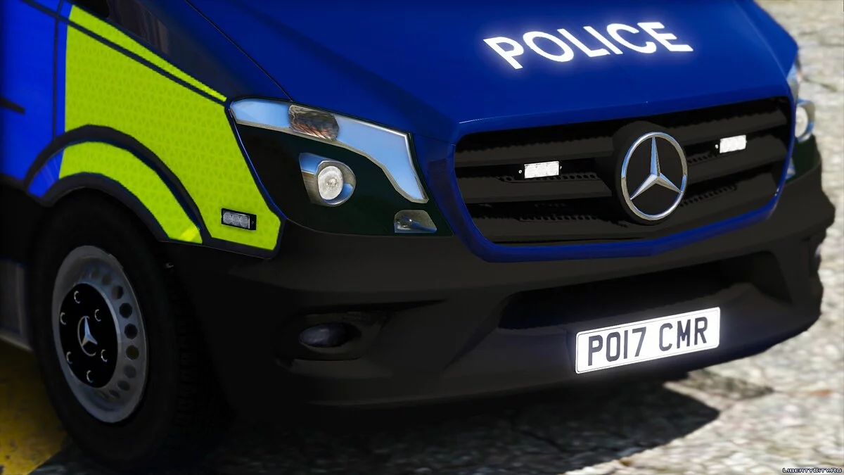 2017 Lancashire Police Mercedes Sprinter [ELS] 1.0 / GTA 5