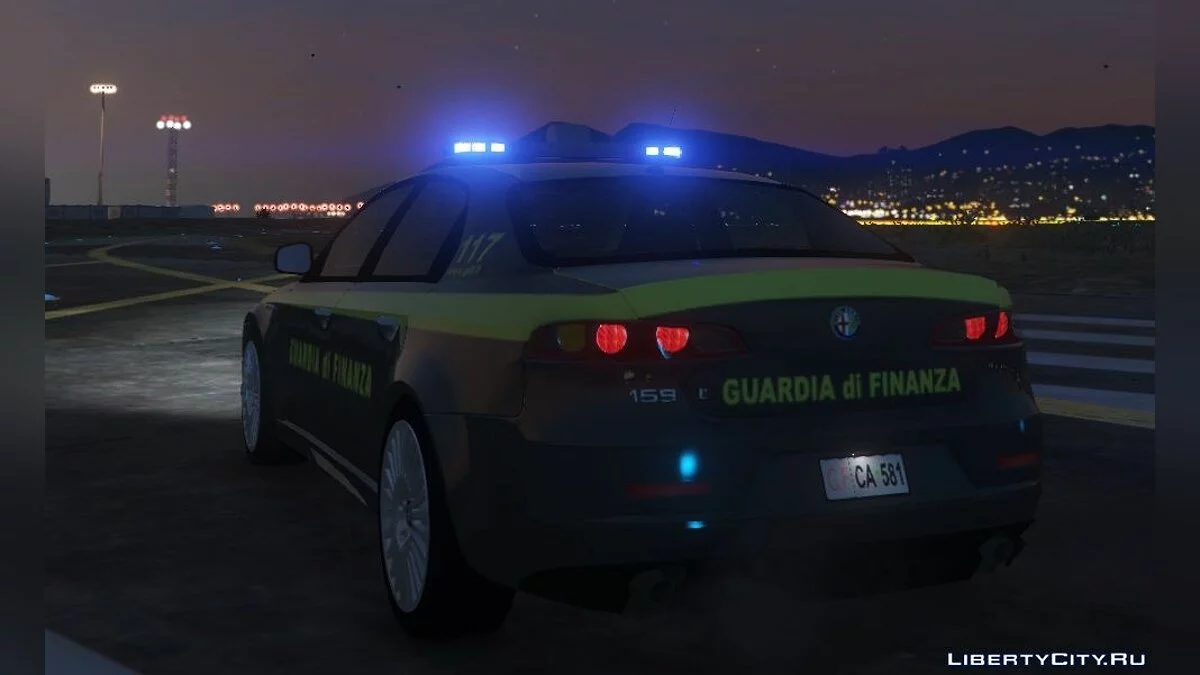 Alfa Romeo 159 Guardia di Finanza [ELS] [FINAL] / GTA 5