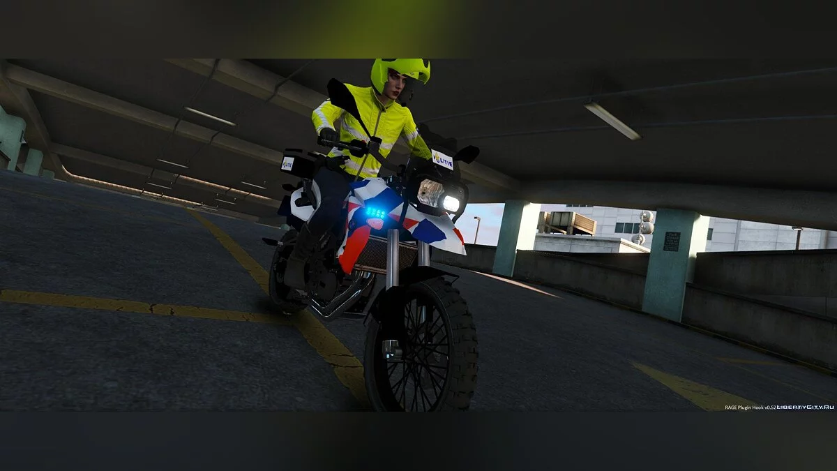 BMW f800gs Dutch Police [ELS] 1.1 / GTA 5