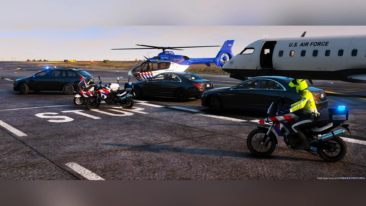 BMW f800gs Dutch Police [ELS] 1.1 / GTA 5