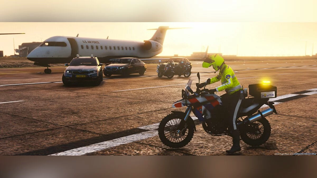 BMW f800gs Dutch Police [ELS] 1.1 / GTA 5