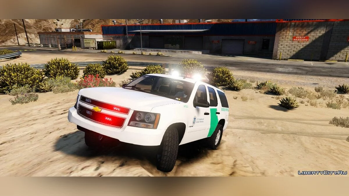 Border Patrol Chevrolet Tahoe [ELS] 0.1 / GTA 5