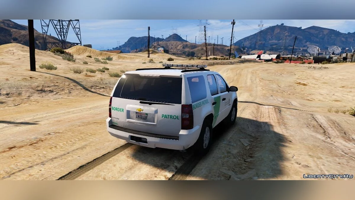 Border Patrol Chevrolet Tahoe [ELS] 0.1 / GTA 5
