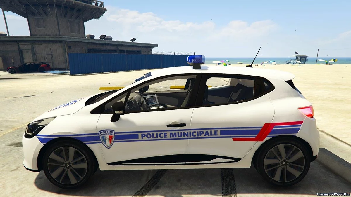 Clio 4 Police Municipale [ELS] / GTA 5