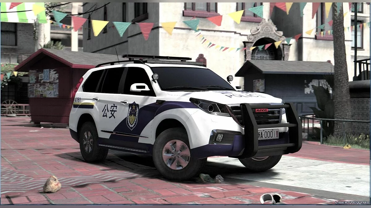 Great Wall Haval H9 Police [Replace] 1.1 / GTA 5