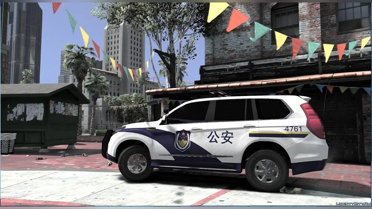 Great Wall Haval H9 Police [Replace] 1.1 / GTA 5