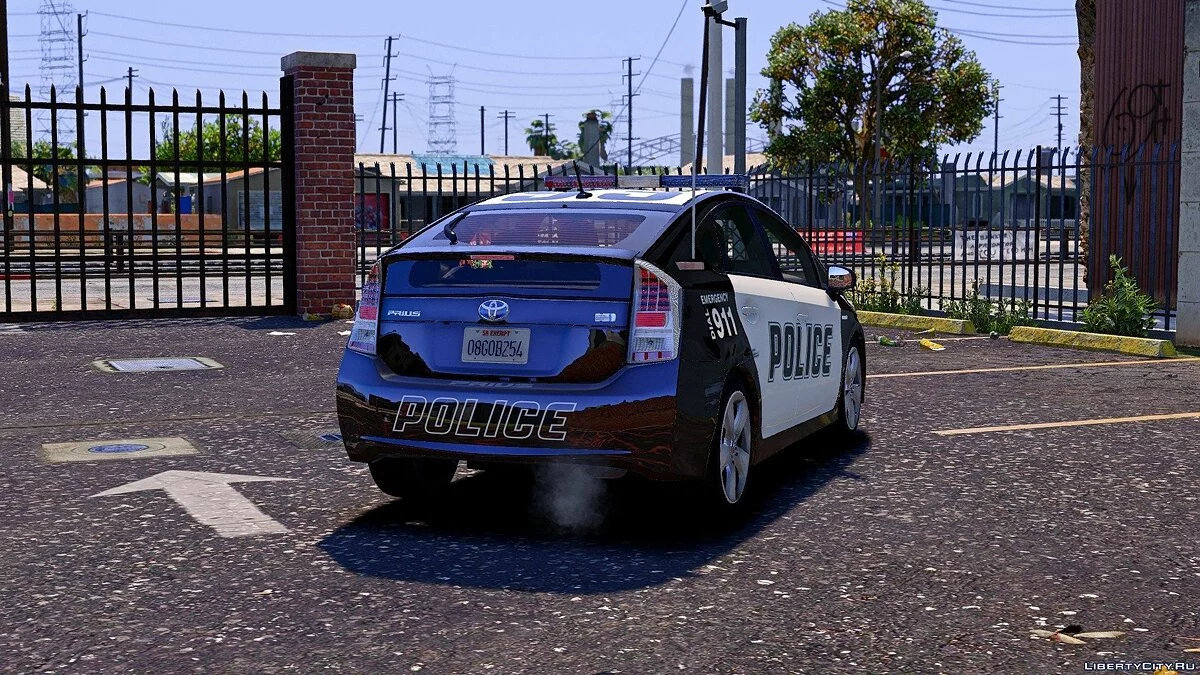 Toyota Prius Police [Replace | Wipers | Template] 1.0 / GTA 5