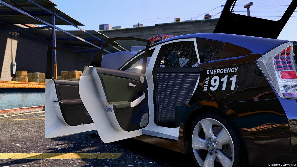 Toyota Prius Police [Replace | Wipers | Template] 1.0 / GTA 5