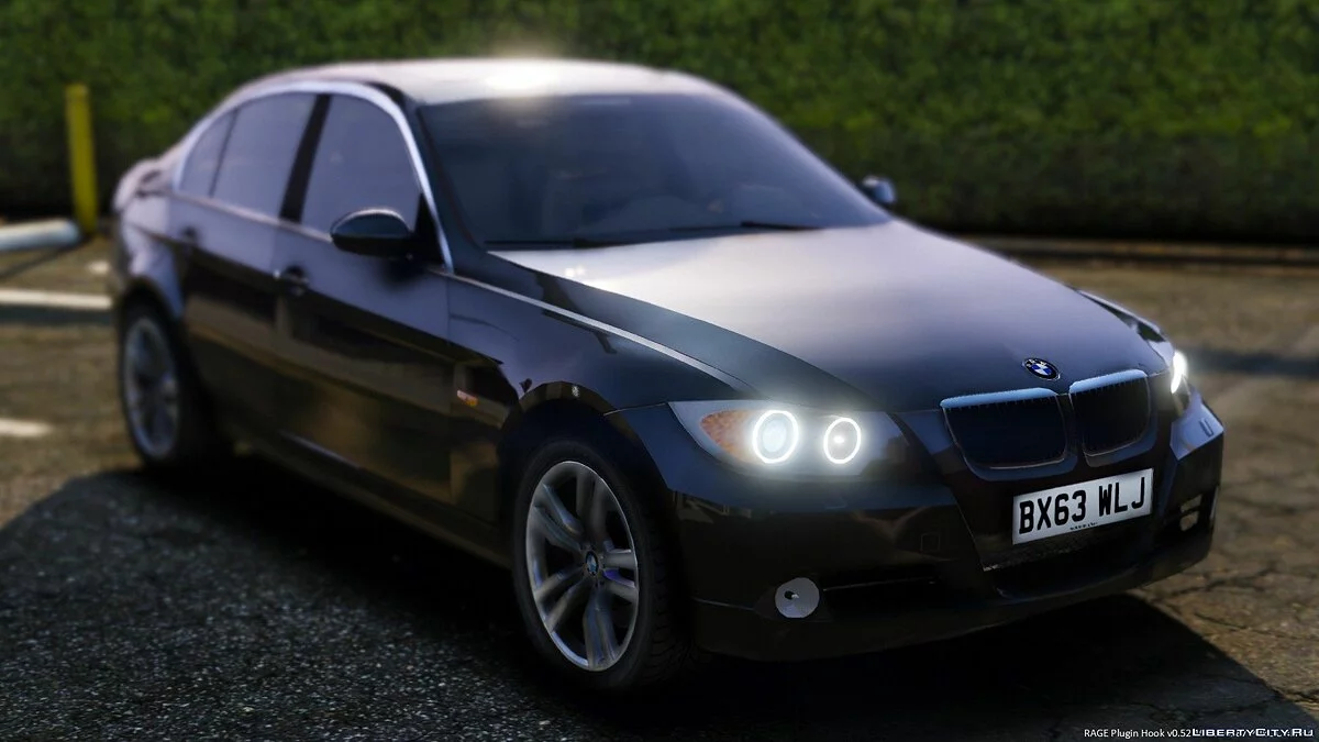 Unmarked BMW 330d Saloon [ELS] 1.0.3 / GTA 5