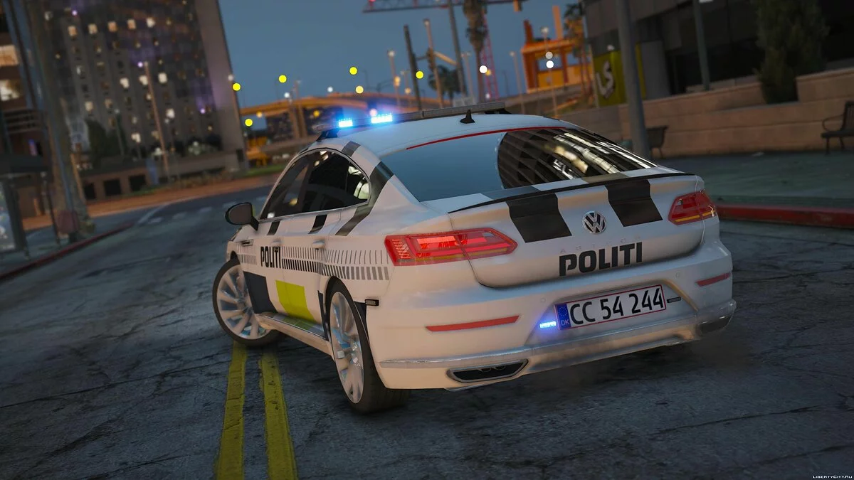 2018 Volkswagen Arteon - Danish Police [ELS | Replace] 1.0 / GTA 5