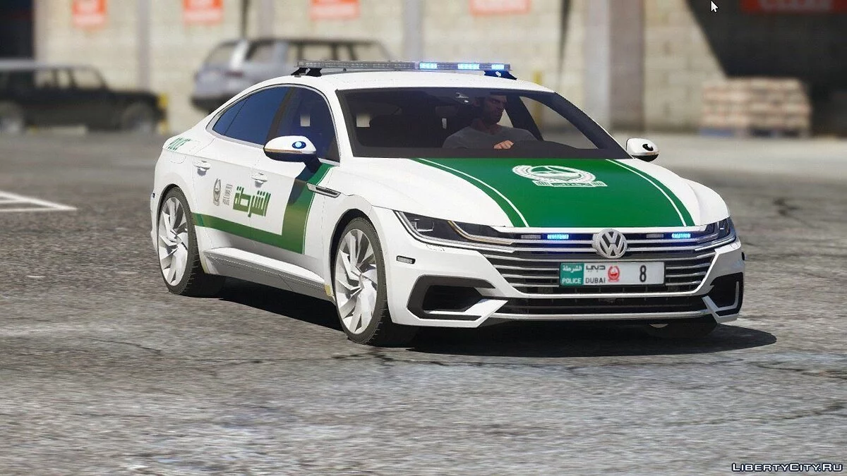 [Add-on | OIV] 2018 Volkswagen Arteon Dubai Police 1.0 / GTA 5