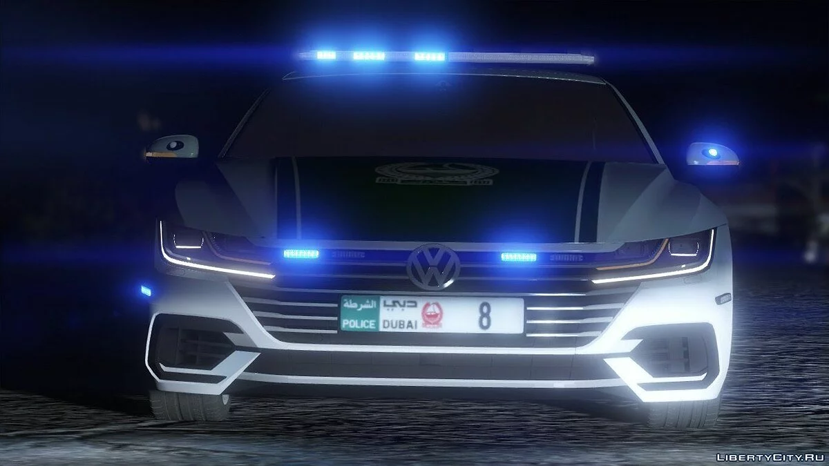 [Add-on | OIV] 2018 Volkswagen Arteon Dubai Police 1.0 / GTA 5