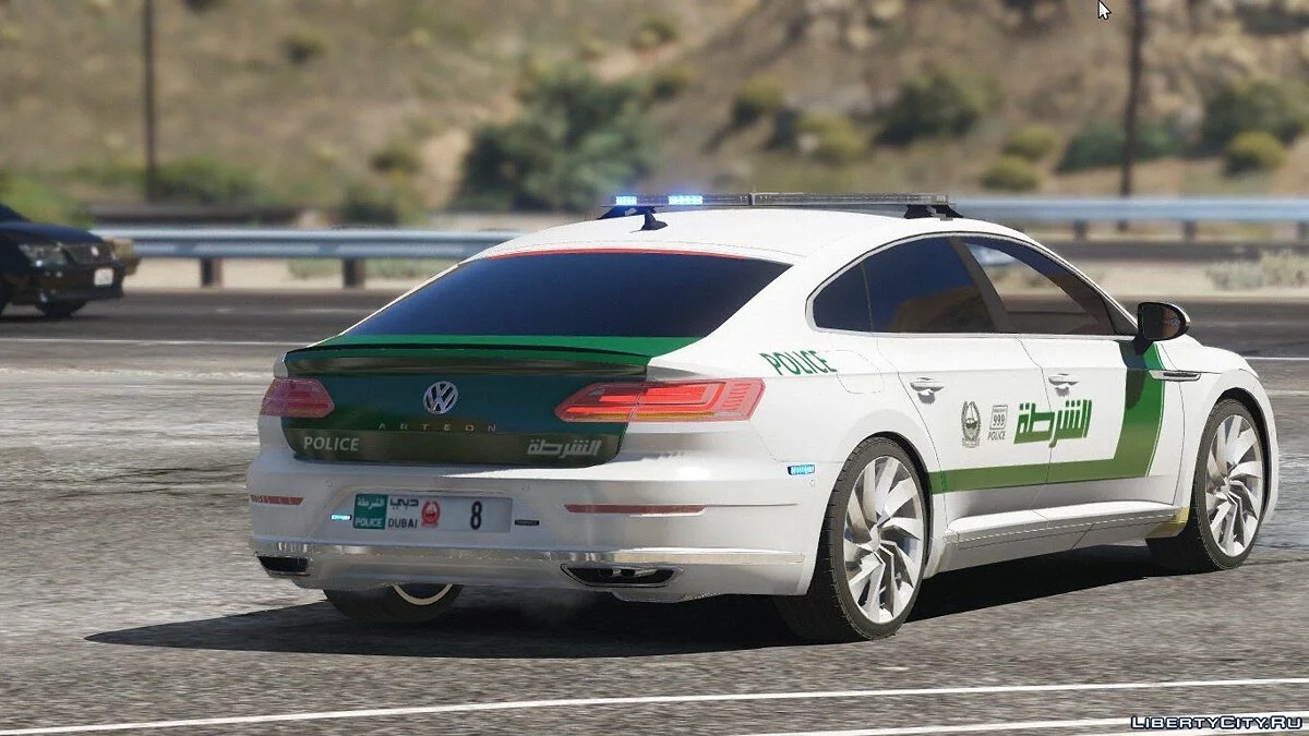 [Add-on | OIV] 2018 Volkswagen Arteon Dubai Police 1.0 / GTA 5