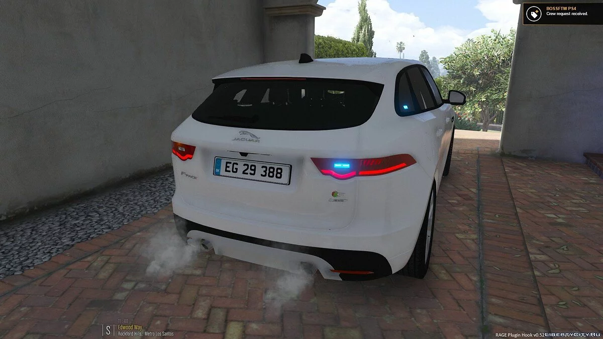 Danish Unmarked Police Jaguar (ELS) 1.1 / GTA 5