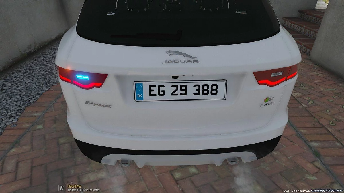 Danish Unmarked Police Jaguar (ELS) 1.1 / GTA 5