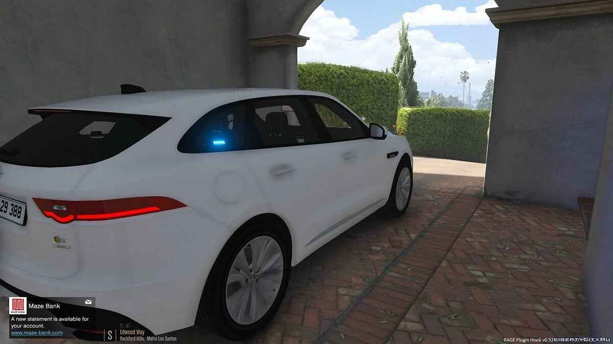 Danish Unmarked Police Jaguar (ELS) 1.1 / GTA 5