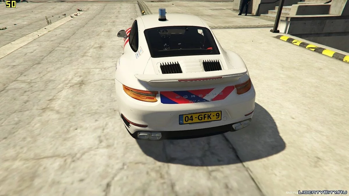 Dutch police Porsche 911 S TURBO (Nederlandse politie) 1.0 / GTA 5