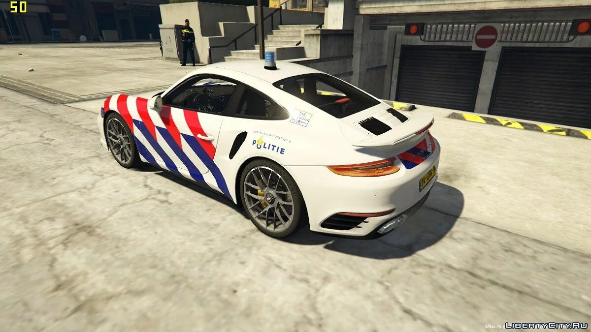 Dutch police Porsche 911 S TURBO (Nederlandse politie) 1.0 / GTA 5