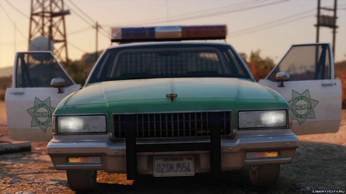 [ELS] 1990 Chevrolet Caprice 9C1 - San Diego County Sheriff's Office 1.0 / GTA 5