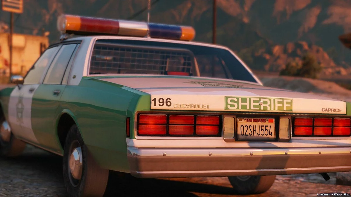 [ELS] 1990 Chevrolet Caprice 9C1 - San Diego County Sheriff's Office 1.0 / GTA 5