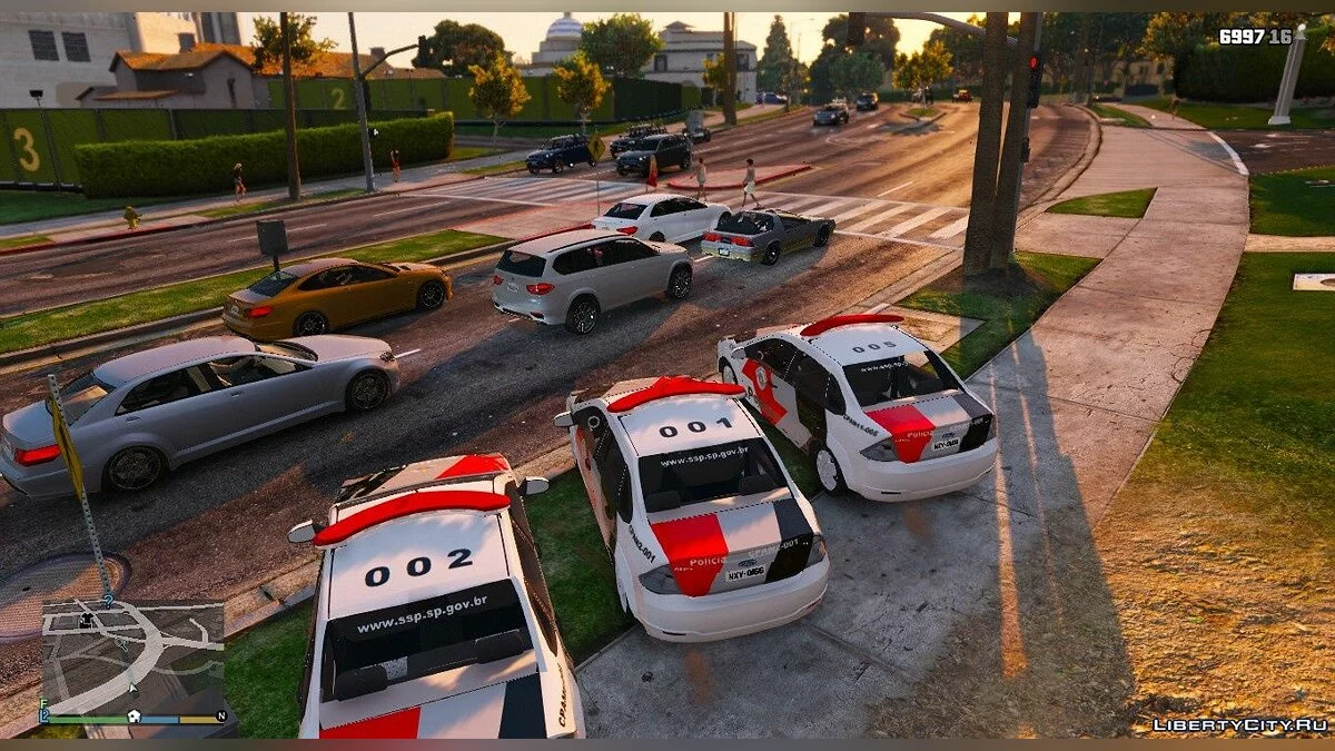 Ford Fiesta PMESP(Comando de Policiamento de Área) 1.0 / GTA 5