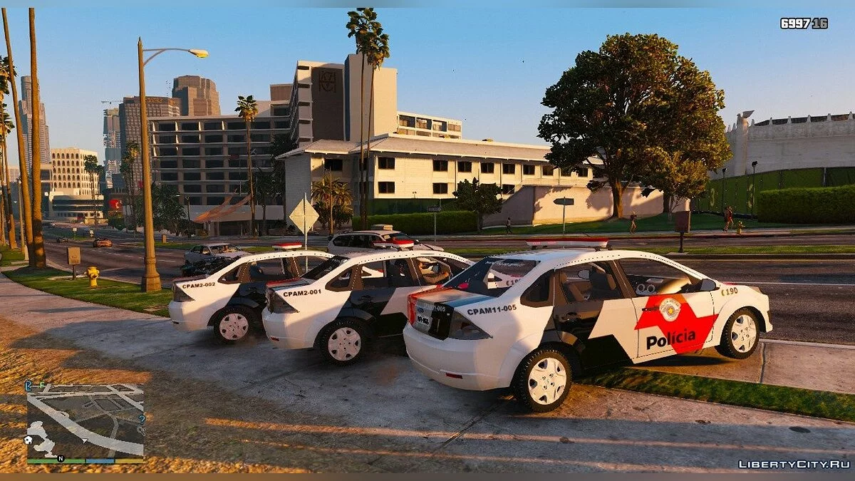Ford Fiesta PMESP(Comando de Policiamento de Área) 1.0 / GTA 5